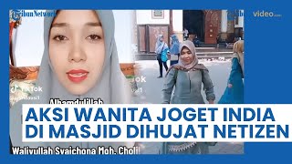 Viral Aksi Wanita Berhijab Joget India di Depan Masjid Madura, Kini Minta Maaf seusai Dihujat