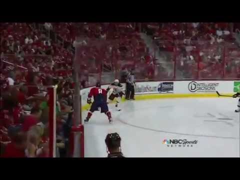 Alex Ovechkin lands a huge hit - 2012 Eastern Quarterfinals - Bruins @ Capitals 4/16/12 [Game 3]