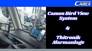 Einbau Camos Bird View System und Thitronik Alarmanlage! CAREX Reisemobiltechnik