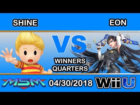 MSM 144 - LH | ShiNe (Lucas) Vs. GRV | Eon (Bayonetta) Winners Quarters - Smash 4