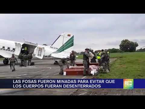 RED+ | Las fosas fueron minadas para evitar que los cuerpos fueran desenterrados