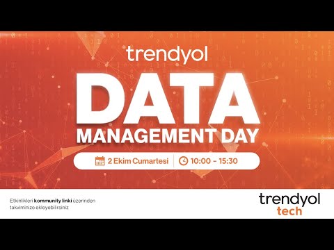 2021 Trendyol Data Management Day