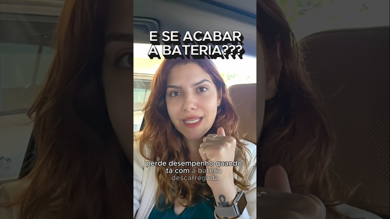 E se acabar a bateria no carro híbrido??