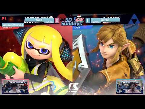 SD Sundays #43 Aloe (Inkling) vs Galva (Link) Winners Round 2