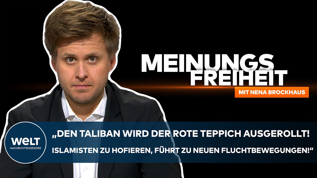 MIGRATION IN DEUTSCHLAND: „Den Taliban wird der rote Teppich ausgerollt!“ Max Lucks Meinungsfreiheit