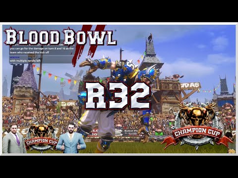 Blood Bowl 2 - CCL S52 Ro32 - Noddysseus (Human) vs. Alma (Dark Elf)