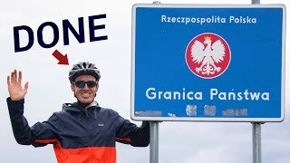 BIKED BACK TO POLAND!!! The Last Day of My Central Europe Bike Tour - Bicycle Touring Pro / EP. #258