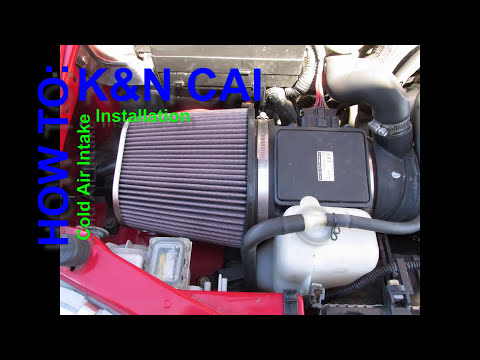 HOW TO: Mitsubishi Eclipse 4G63T Installing a K&N Cold Air Intake