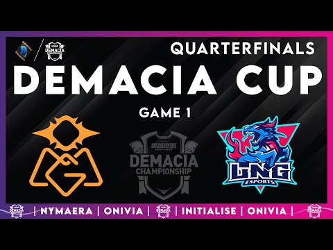 OMG vs LNG Highlights Game 1 | Demacia Cup 2025 Quarterfinals | Oh My God vs LNG Esports by Onivia