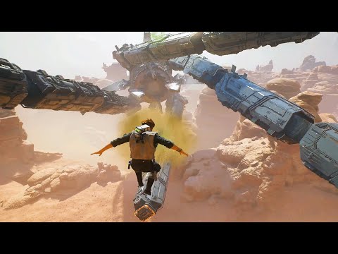 Star Wars Jedi: Survivor - Insane Flying Action Set Piece (4K)