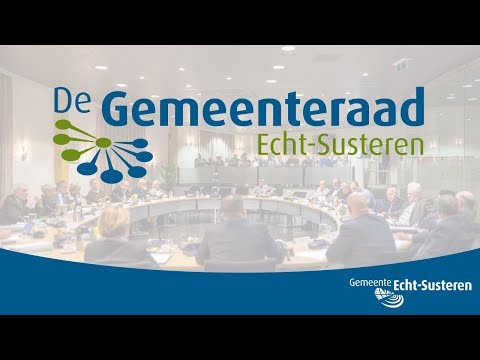 Raadsvergadering 25 april 2018