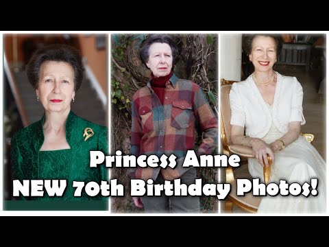 New Photos Mark HRH Princess Anne The Princess Royal's 70th Birthday!
