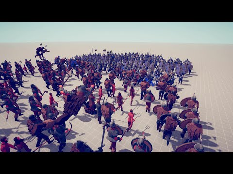 Vikings Invade Medieval Kingdom TABS Totally Accurate Battle Simulator