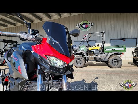 2024 Kawasaki Z500 SE ABS in La Marque, Texas - Video 1