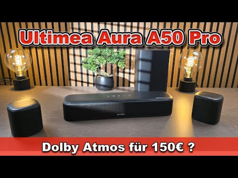 ULTIMEA Aura A50 Pro | Dolby Atmos 5.1 Soundbar / Surround Soundsystem für 150€ | Kann das was sein?