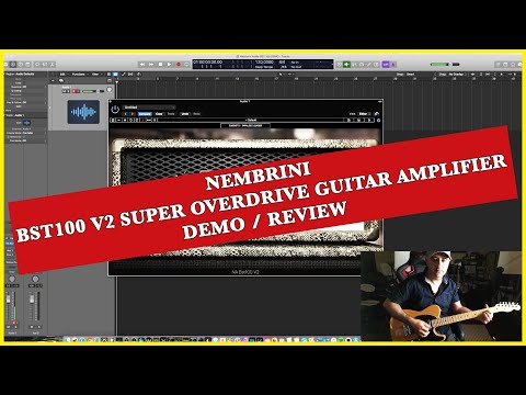 NEMBRINI BST100 V2 SUPER OVERDRIVE GUITAR AMPLIFIER | DEMO / REVIEW
