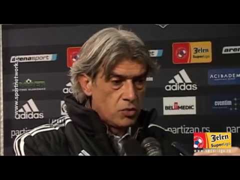 JSL 2014/15: 04.04.2015 21.Kolo: Konferencija za štampu nakon meča Partizan - Radnički 1923