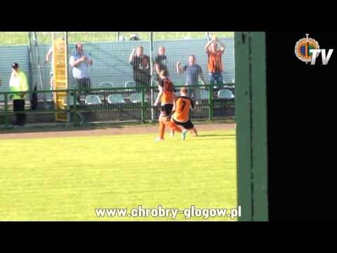 21.05.2014 bramka z meczu Ruch Zdzieszowice - Chrobry Głogów 0-1