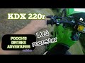 KAWASAKI KDX 220r ITS GOT THE GRUNT LUG MONSTER Kdx Kawasaki Dirtbikesarecool