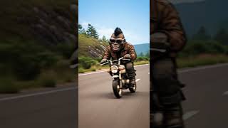 バイクT新作、可愛らしい死神とイカした文字列でファンキーなバイクライフ