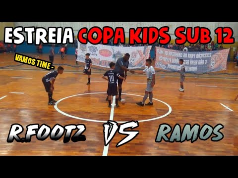 ESTREIA COPA KIDS  - R.FOOTZ vs RAMOS - FASE DE GRUPO