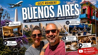 TEK VİDEODA BUENOS AİRES TAVSİYELERİ…OTELLER,CAFELER,RESTAURANTLAR…