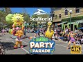 Sesame Street Party Parade SeaWorld Orlando 2025 Full Show In 4K