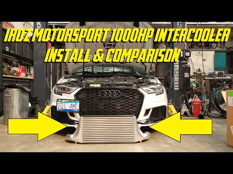 Iroz Motorsport 1000HP Intercooler Install & Comparison