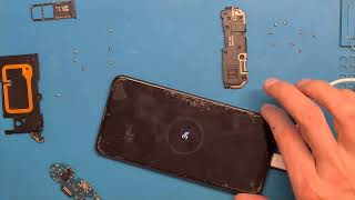 Samsung a10 charging port replacement and disassembly