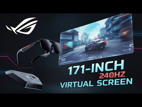 171-Inch Gaming in AR Glasses?? | ASUS ROG XREAL R1