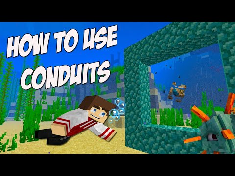 How to Activate Conduits in Minecraft
