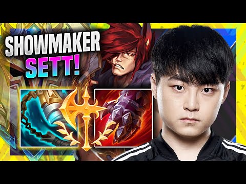 SHOWMAKER IS SO GOOD WITH SETT! - DK ShowMaker Plays Sett Mid vs Sylas! | Season 11