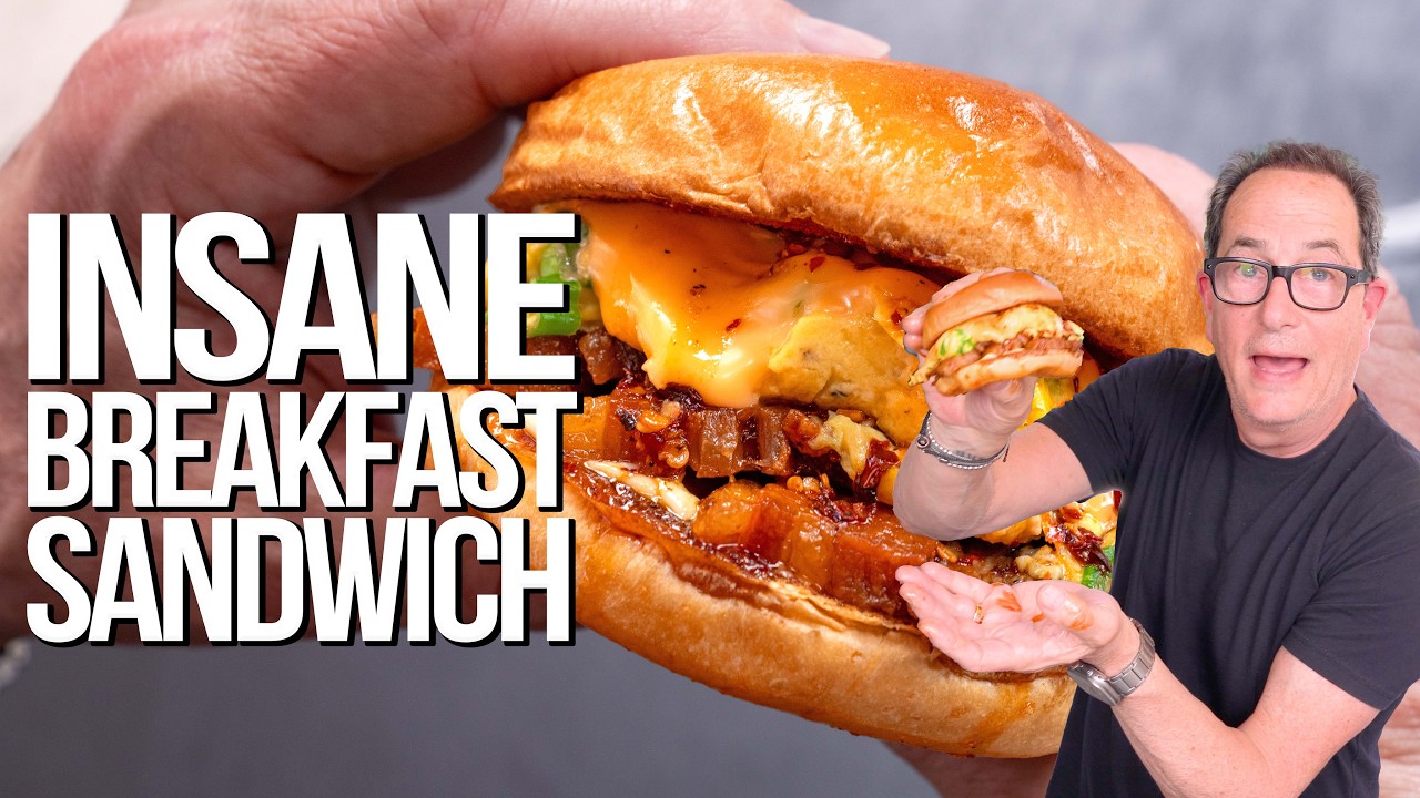 THE BEST BREAKFAST SANDWICH I'VE MADE IN A LONG TIME