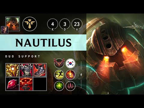 Nautilus Support vs Bard - KR Grandmaster Patch 25.21