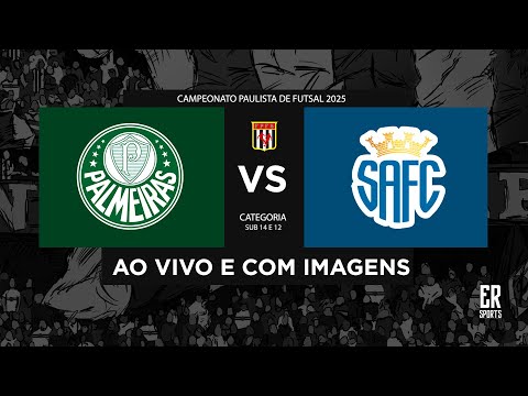 Palmeiras x Santo André - SUB 16 | 26/04/2025 | AO VIVO | Campeonato Paulista 2025