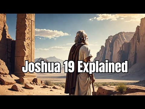 Joshua Chapter 19 Explained (A Tribe Within a Tribe)