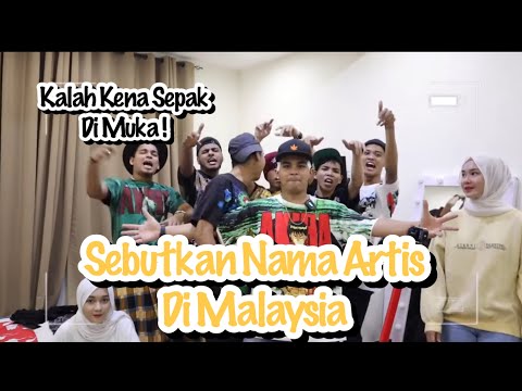 Finas Masih ada Video lama - Sebutkan Nama Artis Di Malaysia Lawak Habiss