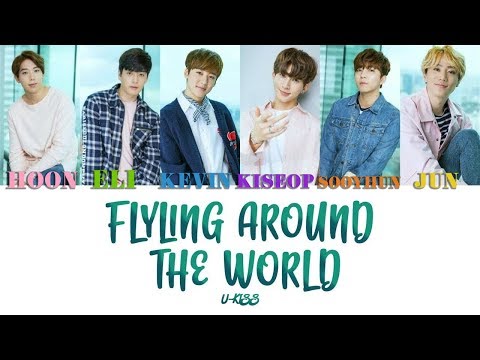 Flying Around The World - U-KISS (KANJI, ROM, ENG/Color Coded)