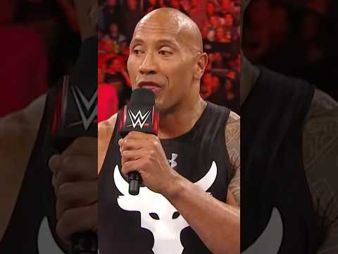 The ROCK destroys the new day on the mic 😂! #wwe #funny
