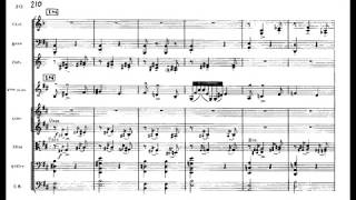 Maurice Ravel - Tzigane for Violin and Orchestra (1924) [Score-Video]