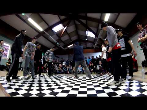 ONLY FLAVOR VOL.1 - 3VS3 BBOYING - Quarter Final - Immigrandz VS DreamWorks 2.