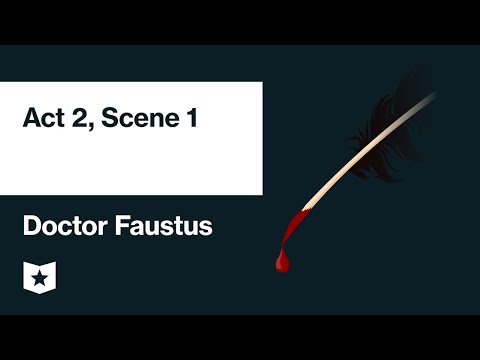 Doctor Faustus by Christopher Marlowe | Act 2, Scene 1