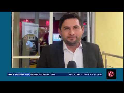 Debate candidatos a diputados Cartago, Turrialba y Jiménez Turrialba Digital Tv 2026