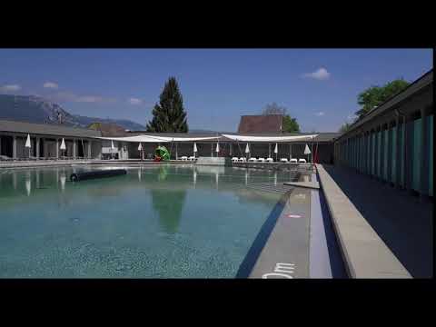 Sonnensegel in der Badi Solothurn von Segelservice Theimer GmbH