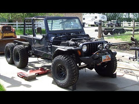 Jeep Wrangler TJ 6x6 Off Road Truck Build Project