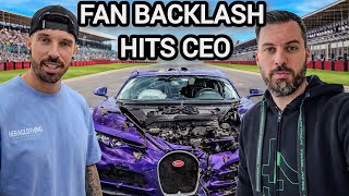 Fans Demand Bugatti CEO’s Removal After Mat Armstrong Proves Him Wrong#matarmstrong #car #fxalexg 