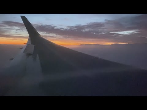Delta 767-300ER Early Morning Landing at New York-JFK