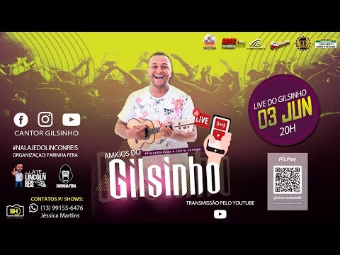 Gilsinho Andrade | LIVE NA LAJE DO LINCOLN REIS - AMIGOS DO GILSINHO