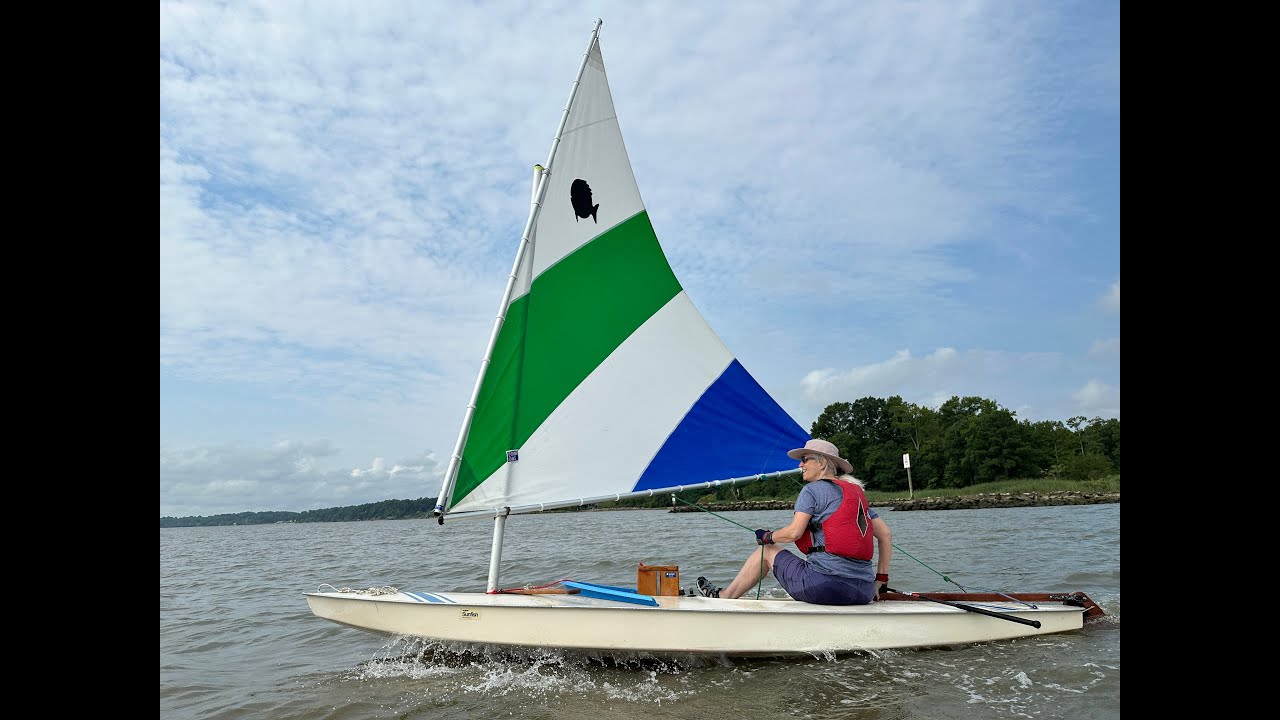AMF Sunfish MADISON Sailing the James River