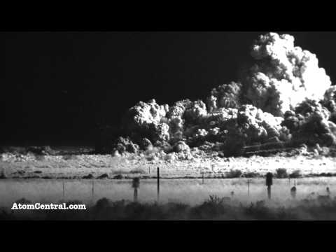 Atomic Bomb blast with shock and effects in HD